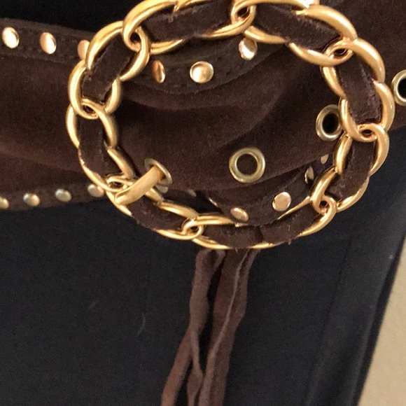 Guess Genuine Leather Brown Belt - Picture 2 of 6